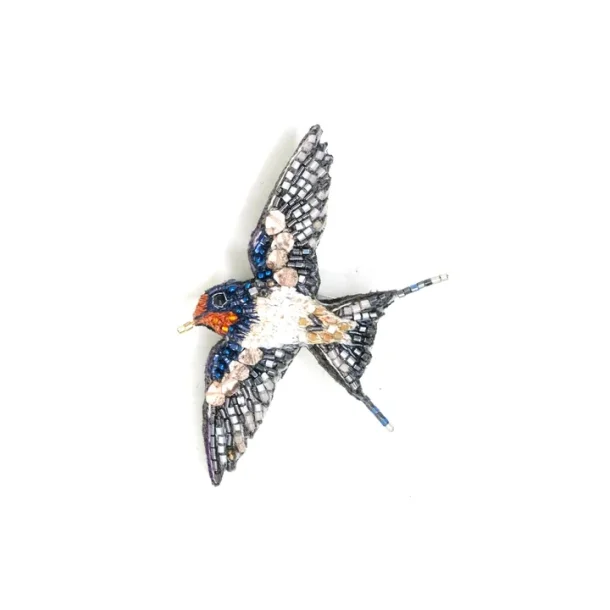Trovelore - Broche - Fork-Tailed Swallow