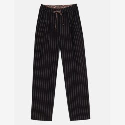 APOF - Bukser - Fran pants - Navy stripe
