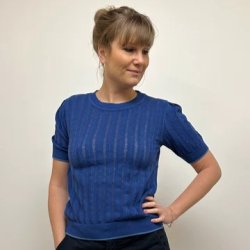 Grobund - Bluse - Almine - bright blue