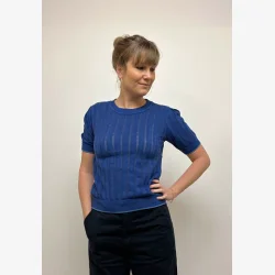 Grobund - Bluse - Almine - bright blue
