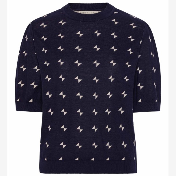Grobund - Strik - Alva - mini bow navy