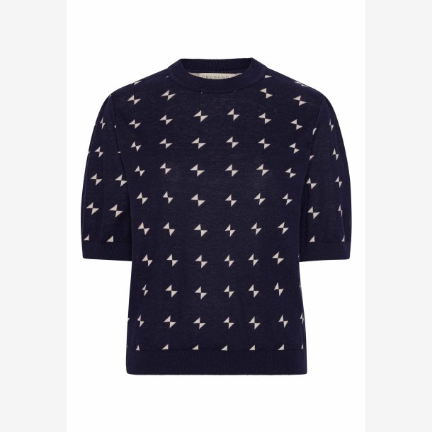 Grobund - Strik - Alva - mini bow navy