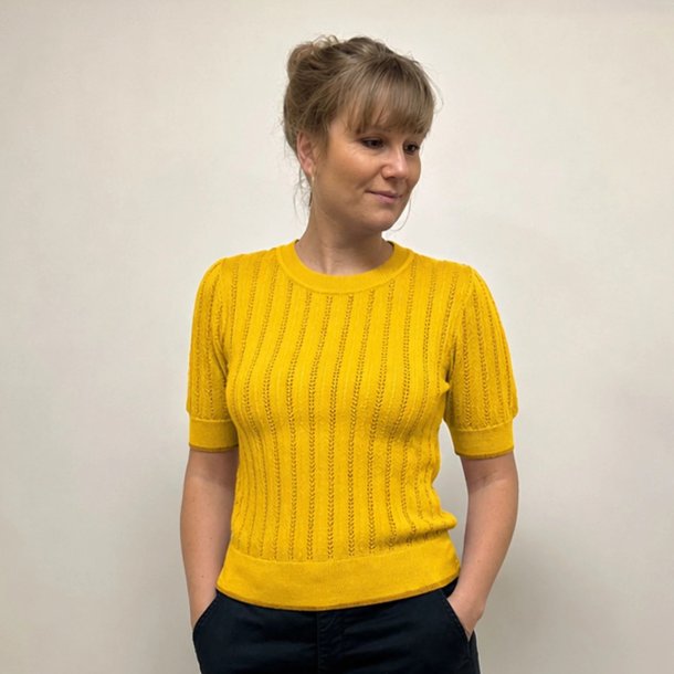 Grobund - Bluse - Almine - lemon