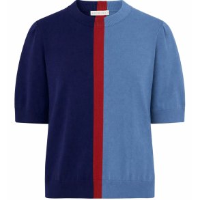 Grobund  - Bluse  - Thea - bauhaus blue