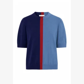 Grobund  - Bluse  - Thea - bauhaus blue