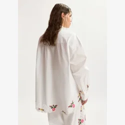 Essentiel Antwerp - Skjorte - Jayme med broderi
