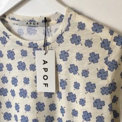 APOF - T-shirt - Cinna lucky blue