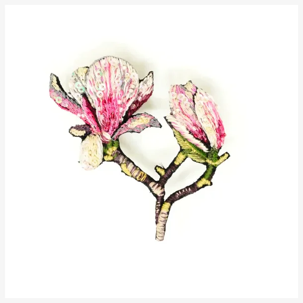 Trovelore - Broche - Magnolia