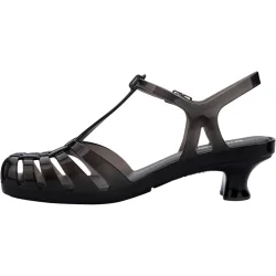 Melissa - Vixen kitten heel - clear black