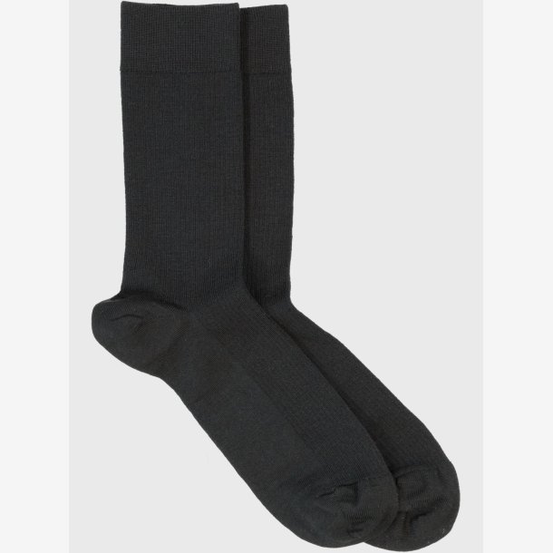 Mrs. Hosiery - Str�mper - Merino fine - Black