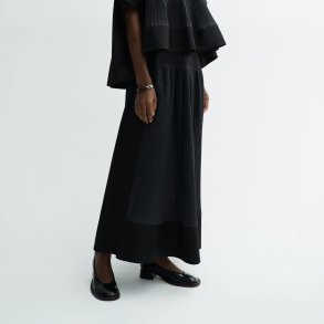 MKDT Studio - Nederdel - Nannel cotton poplin - black