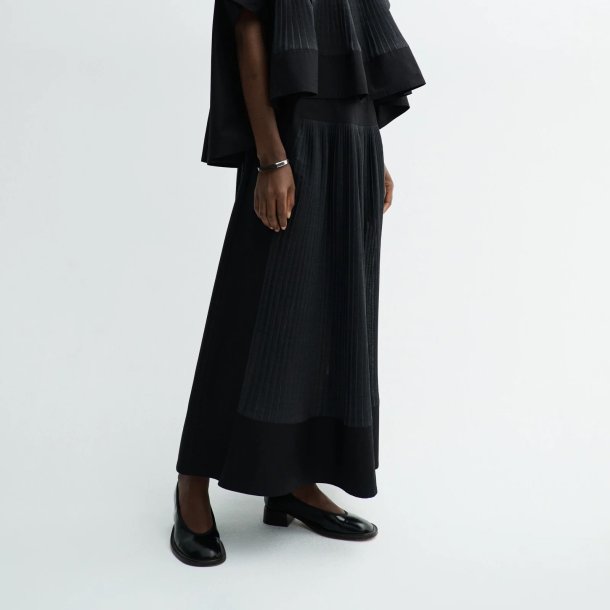 MKDT Studio - Nederdel - Nannel cotton poplin - black