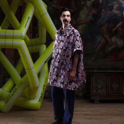 Henrik Vibskov - Jakke - Navy Chickens