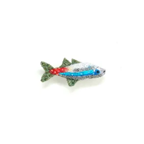 Trovelore - Neon Tetra Fisk - Broche