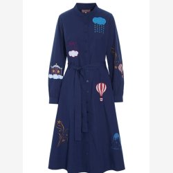 Hunk�n - Kjole - Nicole dress - navy