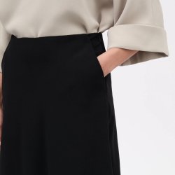 MKDT Studio - Nederdel - Nimo crepe georgette - black