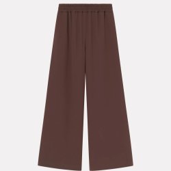 MKDT Studio - Bukser - Palmira crepe georgette - burgundy