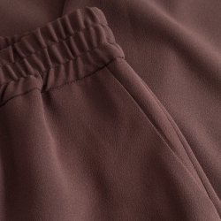 MKDT Studio - Bukser - Palmira crepe georgette - burgundy
