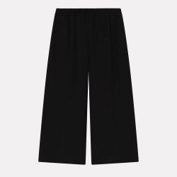 MKDT Studio - Bukser - Pika crepe georgette - black