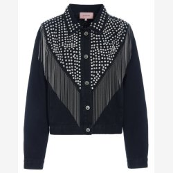 Hunk�n - Jakke - Priya Gem - Black denim