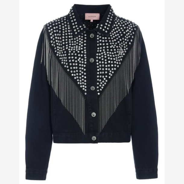 Hunk�n - Jakke - Priya Gem - Black denim