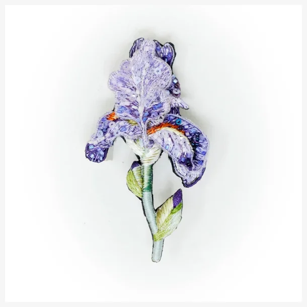 Trovelore - Lilla Iris - Broche