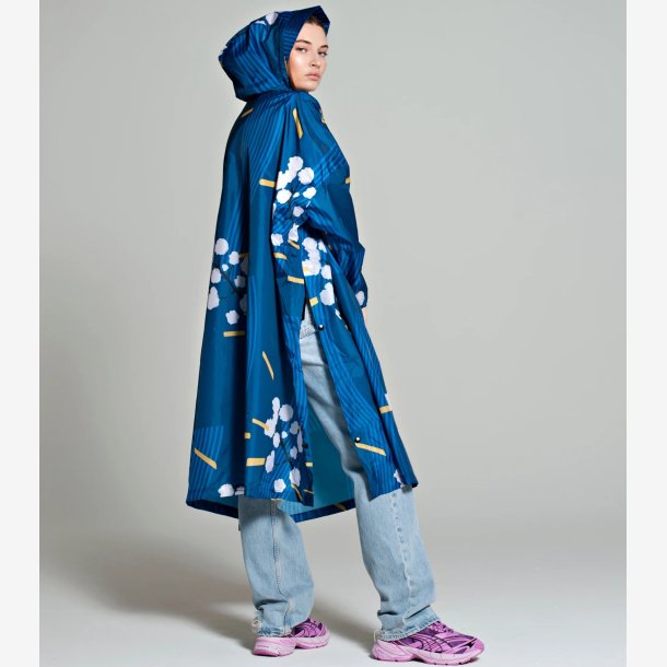 Rainkiss - Regn poncho - Japanese Blossom