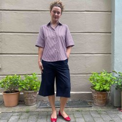 Raffin�e - Skjorte - Regitze - bordeaux tern