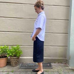 Raffin�e - Skjorte - Regitze - lysebl� striber