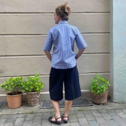 Raffin�e - Skjorte - Regitze - bl� tern