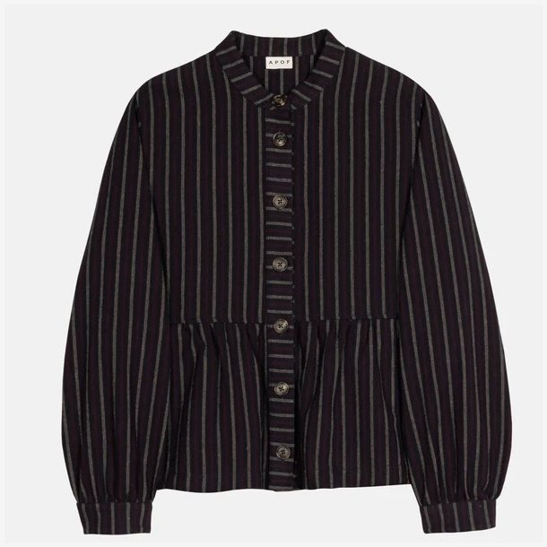 APOF - Jakke - Rachel - navy stripe