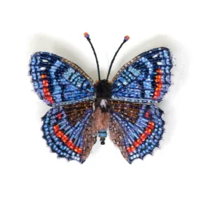 Trovelore - Broche - Red spotted Admiral butterfly