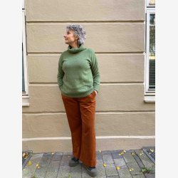 Raffine - Sweater - Rullekrave Grn