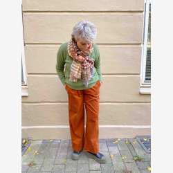 Raffine - Sweater - Rullekrave Grn