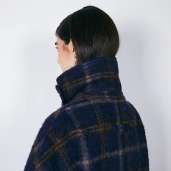 Brixtol Textiles - Jakke - Skye - blue check