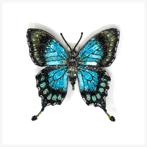 Trovelore - Broche  - Sea green Swallowtail