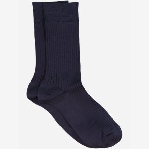Mrs. Hosiery - Str�mper - Silky fine - Navy Classic