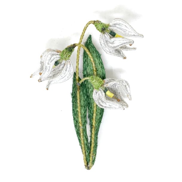 Trovelore - Broche - Snowdrop Flower