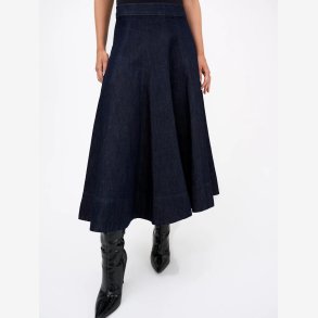 Tomorrow - Nederdel - Ana skirt - Denim blue