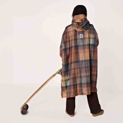 Rainkiss - Regn poncho - Tartan