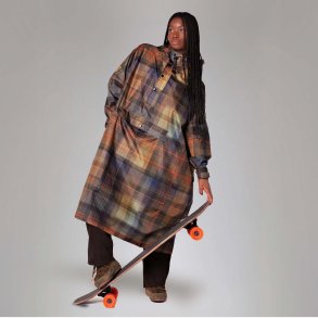 Rainkiss - Regn poncho - Tartan