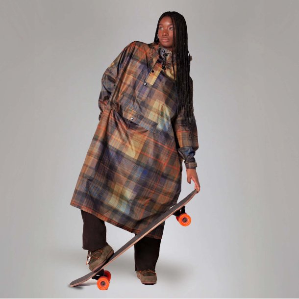 Rainkiss - Regn poncho - Tartan