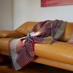 Wallace#Sewell - Plaid- �Lovelace - Basket throw (LRG)