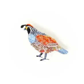 Trovelore - Valley Quail - Broche
