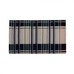 Wallace#Sewell Plaid 142x162 cm - Bauhaus Stolz- Indigo