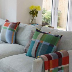 Wallace#Sewell pude - Block - Feilden - 53x53 - Lambswool