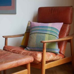 Wallace#Sewell pude - Pinstripe Hambling - 45x45 - Lambswool