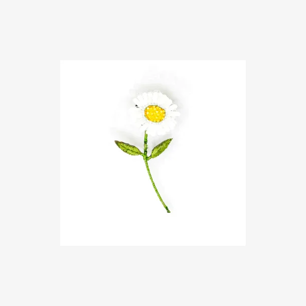  Trovelore - Broche - White daisy