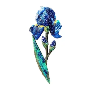 Trovelore - Vild Iris - Broche