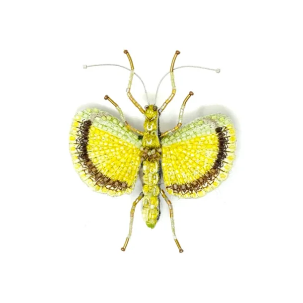 Trovelore - Broche - Yellow umbrella insect